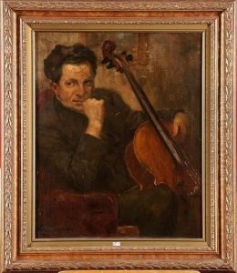 Portrait D'un Violoncelliste
