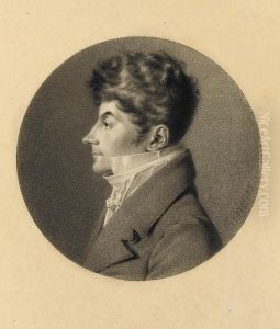 Portrait Of Jean-philippe Bronner, Bust-length, In Profile To The Left by Jean-Jacques Karpff (Casimir)