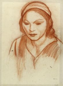 Double-sided: Woman by Georges Kars