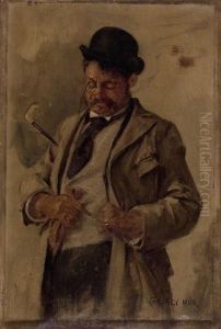 Man With A Walking-stick