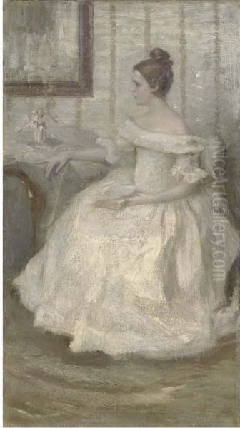Portrait Of A Lady In White - view 1