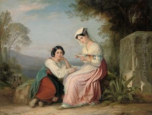 Exchanging News Above The Roman Campagna