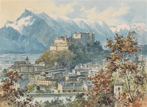 Blick Auf Salzburg by Paul Kaspar