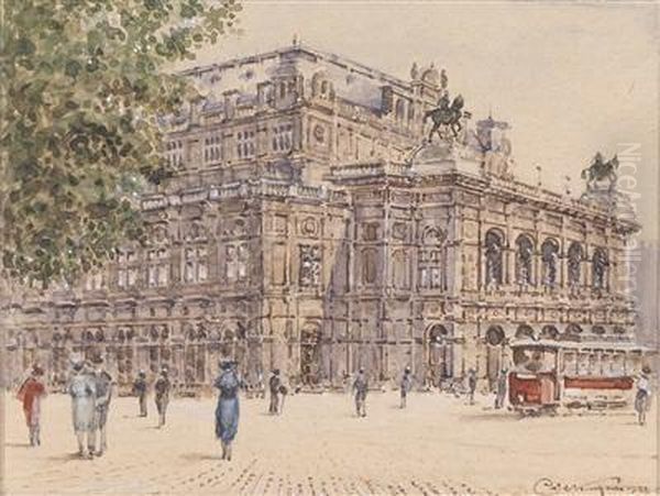 The Opera In Vienna - view 1