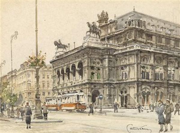 The State Operain Vienna - view 1