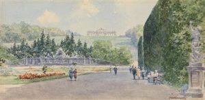 The Gloriettein Schonbrunn by Paul Kaspar