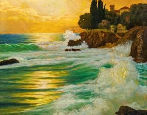 Kustenlandschaft by Eduard Kasparides