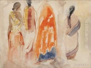 Femmes A Mysore, Inde. by Sarkis Katchadourian