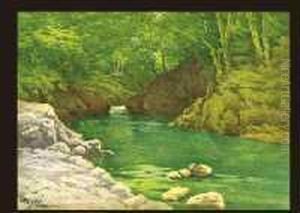 Izu Landscape by Miyake Katsumi Kokki