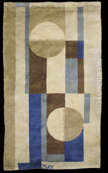 A Hand-woven And Knotted Wool Rug - view 1