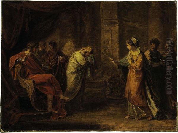 Telemachus At The Court Of Sparta - view 1