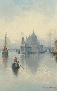 At The Entrance To The Grand Canal, Venice At The Entrance To The Grand Canal, Venice