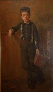 Portrait Of A Boy by Jean-Francois Kaufman
