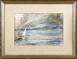Sommerlicher Chiemsee Unterm Regenbogen