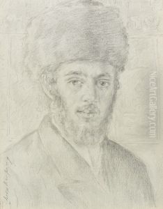 The Young Rabbi by Isidor Kaufmann