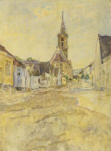 View Of A Small Village