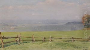 Pasture View by Joseph Clemens Kaufmann
