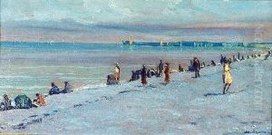 Pejzaz Z Dieppe by Leon Kaufmann