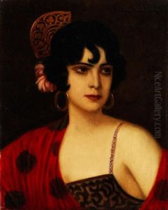 Die Mexikanerin by Anton Kaulbach