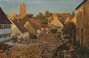 Stadtchen Am Abend