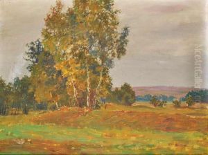 A Summer Landscape by Frantisek Kavan
