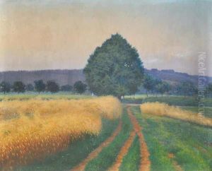 A Summer Landscape by Frantisek Kavan