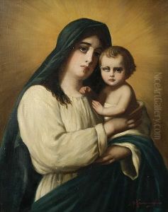 Madonna And Child by Joseph Malachy Kavanagh
