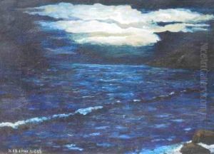 The Sea In The Night by Hristo Kavarnaliev