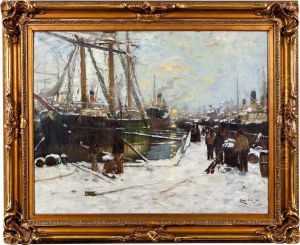Harbour, Winter by James Kay