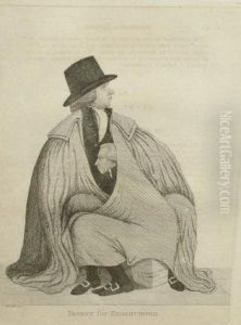 "patent For Knighthood", Published 1792; Engraving, 23x17cm: Together With A Further Twenty-eight Engravings After John Kay Depicting Judges, Barristers And Law Related Professions To Included David Downie, Mr Brodie And A Grand Clerk