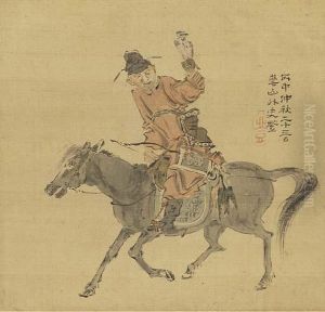 Hawk Trainer by Watanabe Kazan