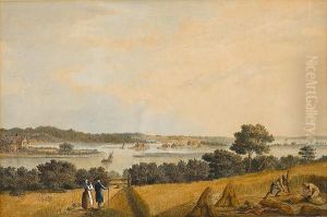 View Of The Mouth Of The River Itching (itchen) Near Southampton by George Keate