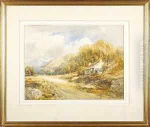 A Roadside Cottage, North Wales by John Keeley