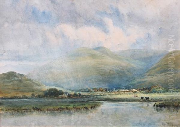 Showery Weather In The Abergynolwyn Valley - view 1