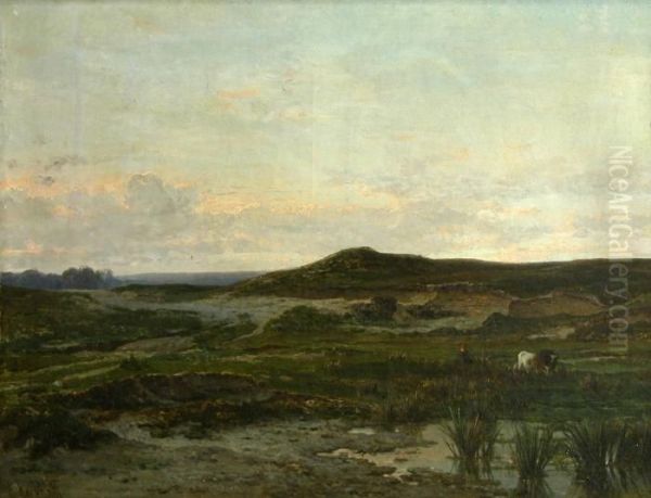 Paysage Avec Des Vaches. - view 1