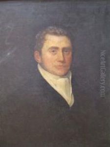 Portrait Of Thomas Heath Of Hadderidge by Michael Keeling