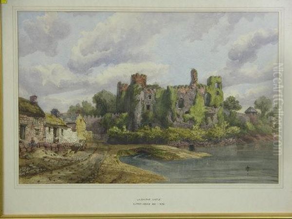 Laugharne Castle - view 1