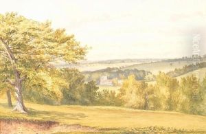Near Hungerford by Alfred John Keene
