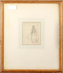 A Lady In A Riding Habit by Charles Keene
