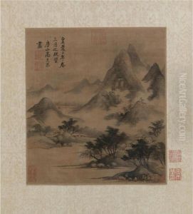 Misty Landscape by Gao Kegong