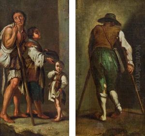 "bettlerfamilie" Und "bettler Auf Krucken"