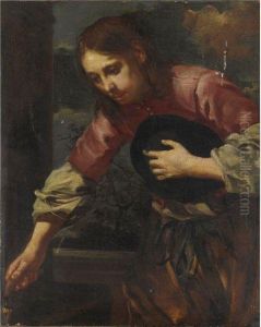 Fanciullo Con Berretto by Bernhard Keil, Monsu Bernardo