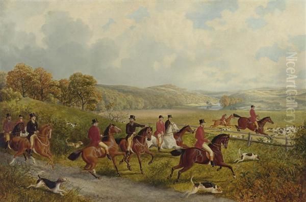 Parforcejagd. 1869. - view 1