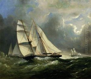 Ecole Anglaise Seconde Moitie Du Xixe Siecle by Joseph Turner Keiley