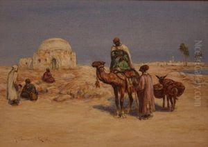 A Wayside Chat, Egypt by Arthur Keith