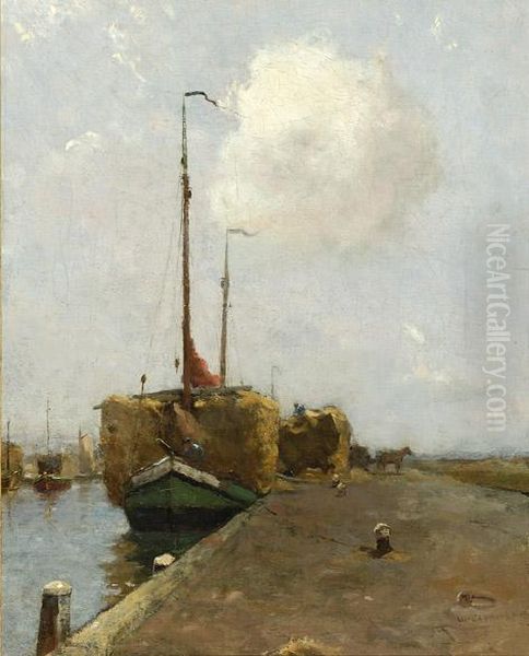 Moored Ships - view 1