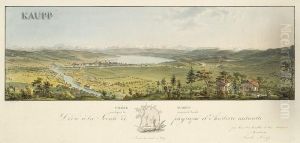 Blick Aus Der Gegend Um Zurich Auf Alpenpanorama Und Umland