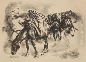 Mexican Wood Merchant by Henry George Keller