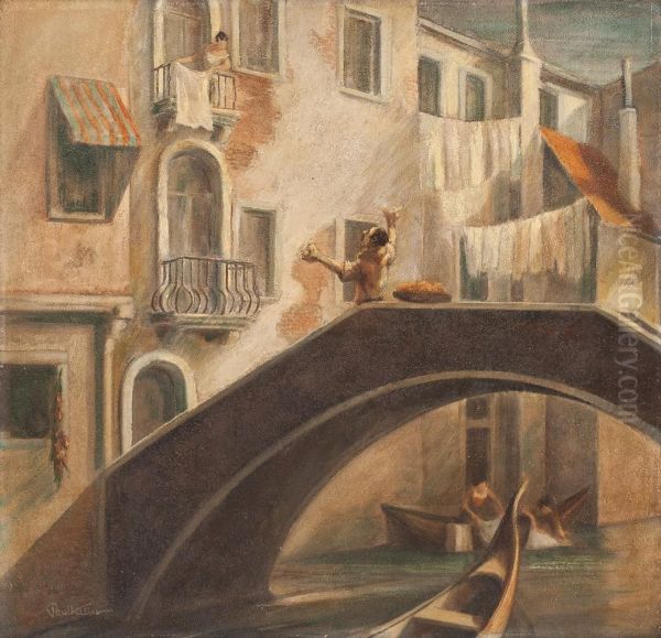 Brucke In Venedig - view 1