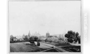 Vue De La Ville De Dreux.